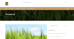 Desktop Screenshot of green-list.net